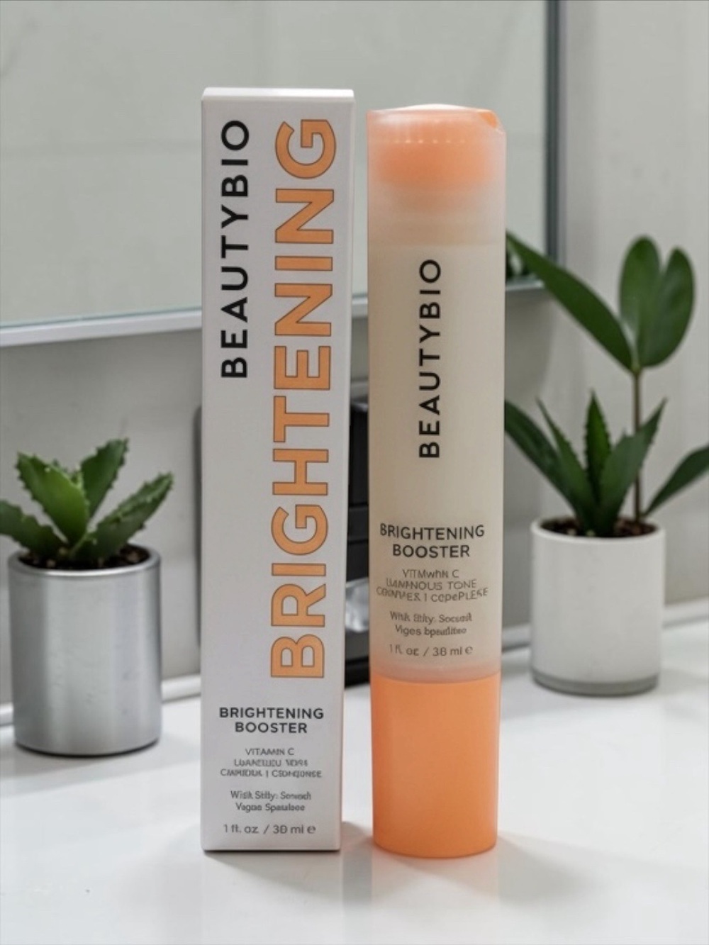 NWT BeautyBio Brightening Booster Vitamin C Serum Full Size 1oz